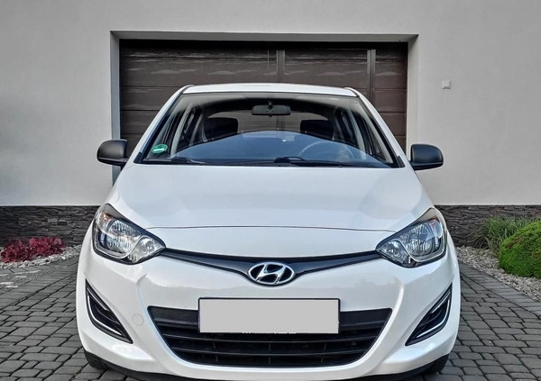 Hyundai i20 cena 22950 przebieg: 192000, rok produkcji 2013 z Piechowice małe 254